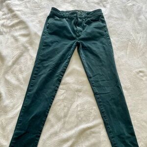 American Eagle pants 8long teal